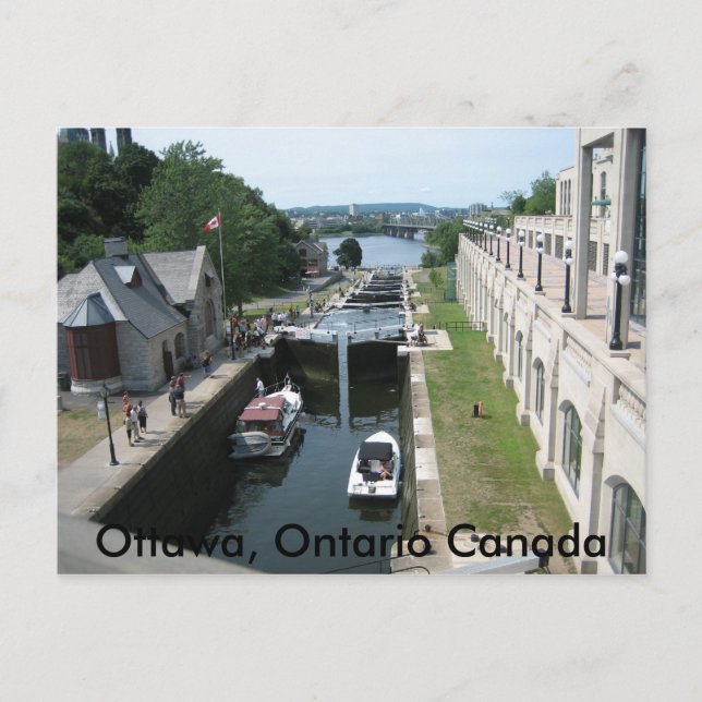 Cartão Postal Ottawa, Ontário Canadá (Frente)