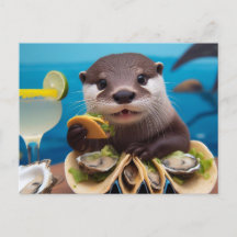 Otter Com Tacos De Osister