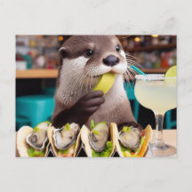 Otter com Tacos do Sistema e Margarita
