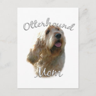 Cartão Postal Otterhound Mãe 2