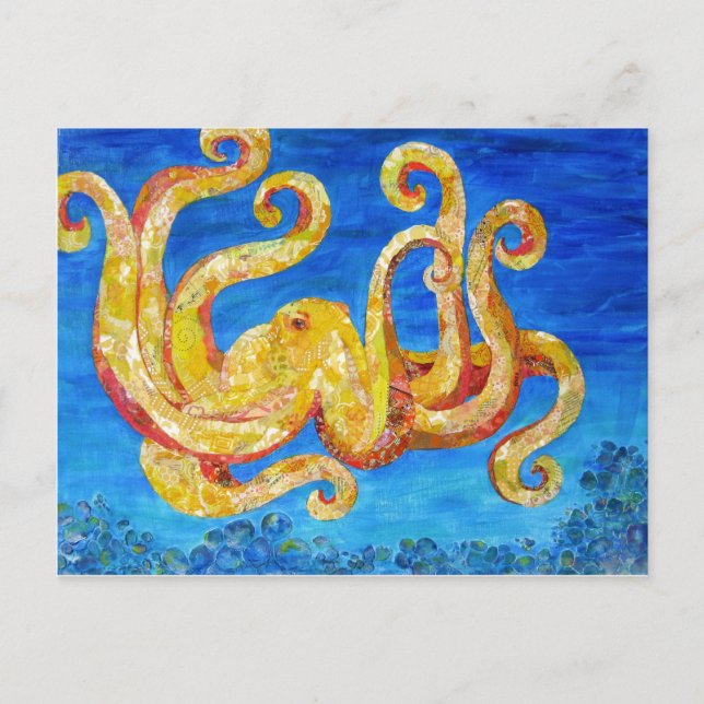 Cartão Postal Otto - Arte de colagem (Frente)