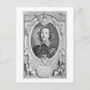 Cartão Postal Otto von Guericke (1602-86) de "Portraits des Ho