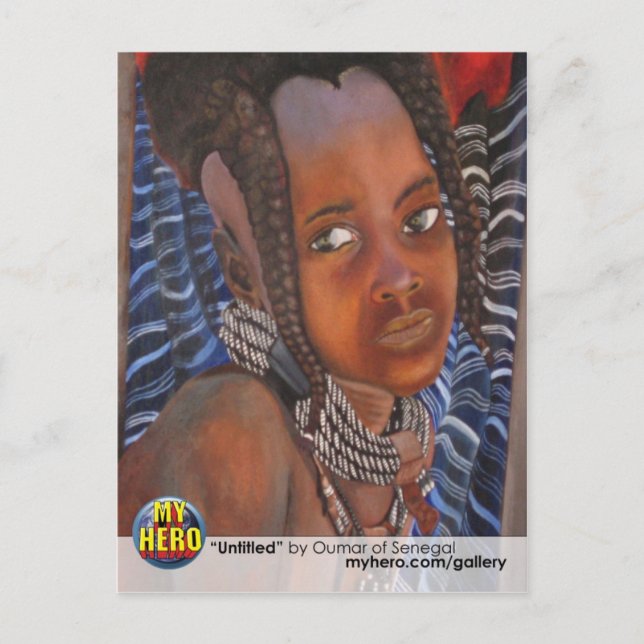 Cartão Postal Oumar Postcard (Frente)
