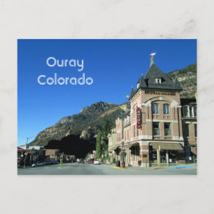 Cartão Postal Ouray, Colorado Postcard