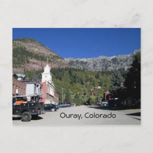 Cartão Postal Ouray, Colorado Postcard