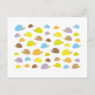 Cartão Postal ouriço do chibi