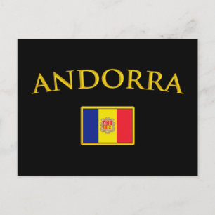 Cartão Postal Ouro Andorra