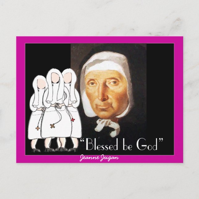 Cartão Postal Ouro de freiras e presentes no Silver Jubilee (Frente)