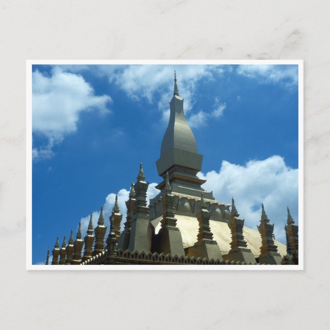 Cartão Postal ouro estúpido (Frente)