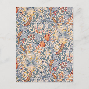 Cartão Postal Ouro Lily, William Morris