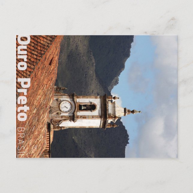 Cartão postal Ouro Preto (Frente)