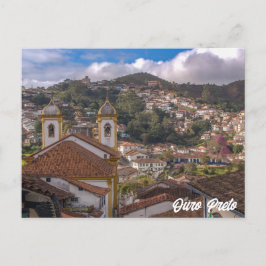 Cartão Postal Ouro Preto, Minas Gerais, Visão Municipal do Brasi