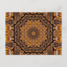 CARTÃO POSTAL OURO TIBETANO LOTUS 10