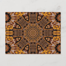 CARTÃO POSTAL OURO TIBETANO LOTUS 6