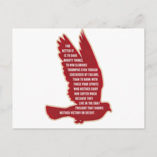 Cartão Postal Ousava coisas poderosas