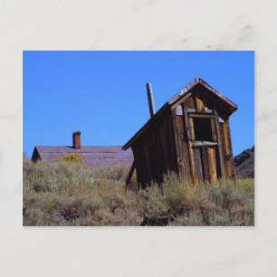 Cartão Postal Outhouse Bodie