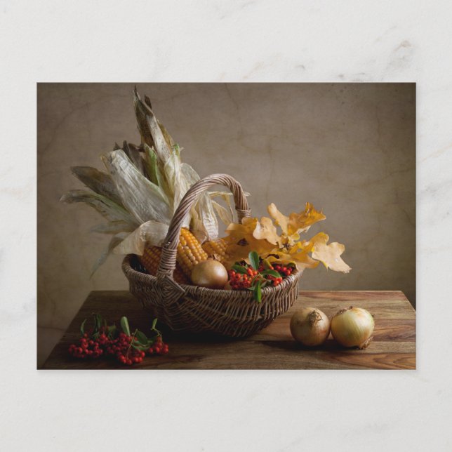 Cartão Postal Outono (Frente)