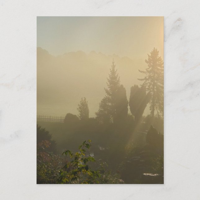 Cartão Postal Outono (Frente)