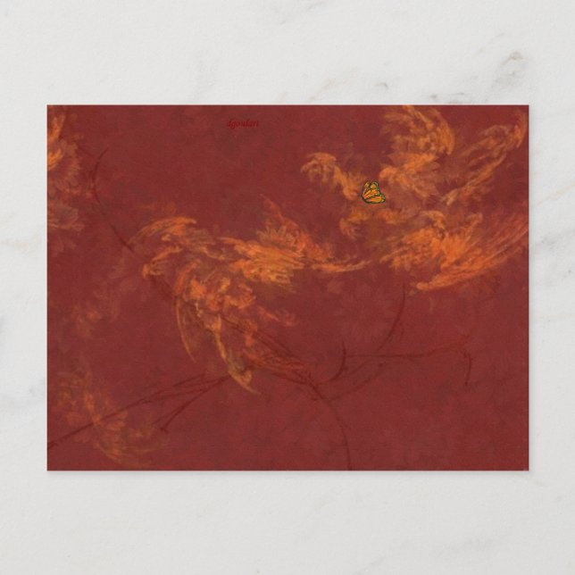 Cartão Postal Outono (Frente)