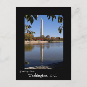 Cartão Postal Outono em Washington DC