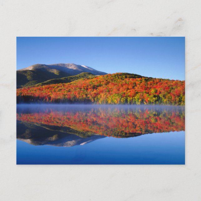 Cartão Postal Outono Montanhas Adirondack | Nova York (Frente)