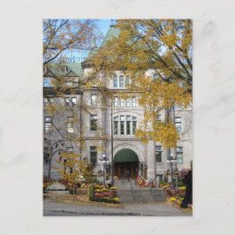Cartão Postal Outono na cidade de Quebec