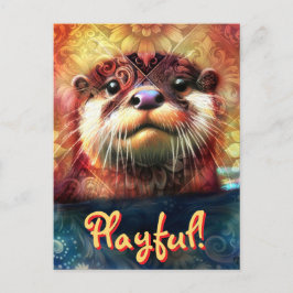 Cartão Postal Outras Simbolias Florais Girassóis Personalizados