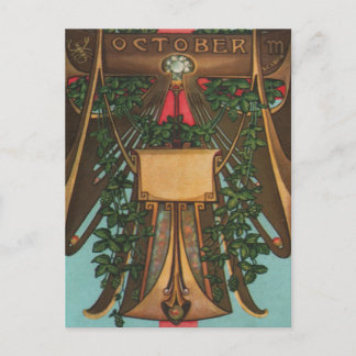 Cartão Postal Outubro - Scorpio
