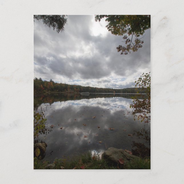 Cartão Postal Outubro Wind Blows (Frente)