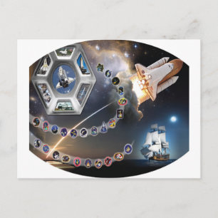 Cartão Postal OV 105 Endeavor