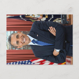Cartão Postal Oval Office Portrait, Obama Barack Presidente dos