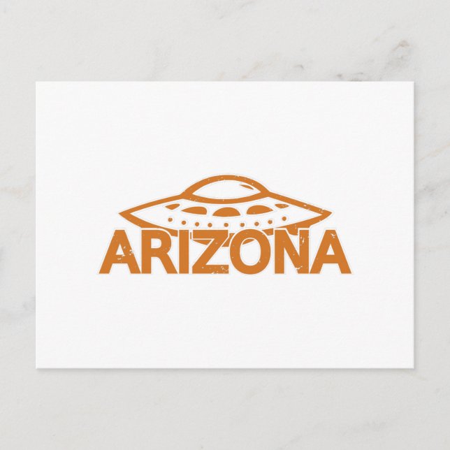 Cartão Postal OVNI de arizona (Frente)