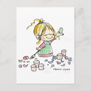 Cartão Postal Ovos Coloridos EAS-001