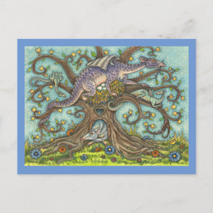 Cartão Postal OVOS DE DRAGÃO, LAIR MEDIEVAL, Vazio DE ARTE FOLK