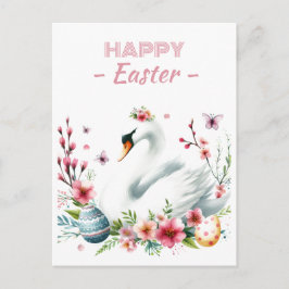 Cartão Postal Ovos de Páscoa Cadeias de Aquicultura Cana