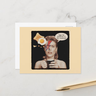 Cartão Postal Ovos Retro-Surreais Para Café Da Manhã, Nesta econ
