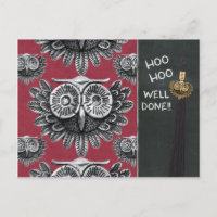 Owl Exam felicita CC0834 Hoo hoo bem feito