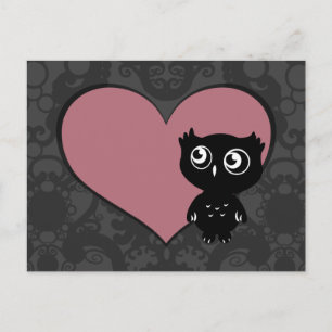 Cartão Postal Owl Love I