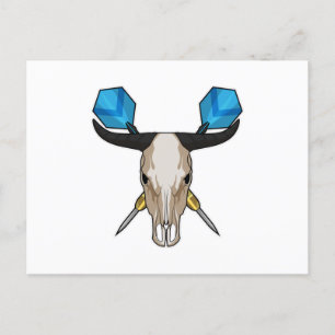 Cartão Postal Ox nas Trevas com Dart
