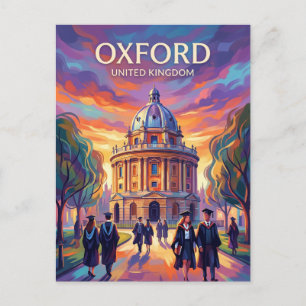 Cartão Postal Oxford Reino Unido