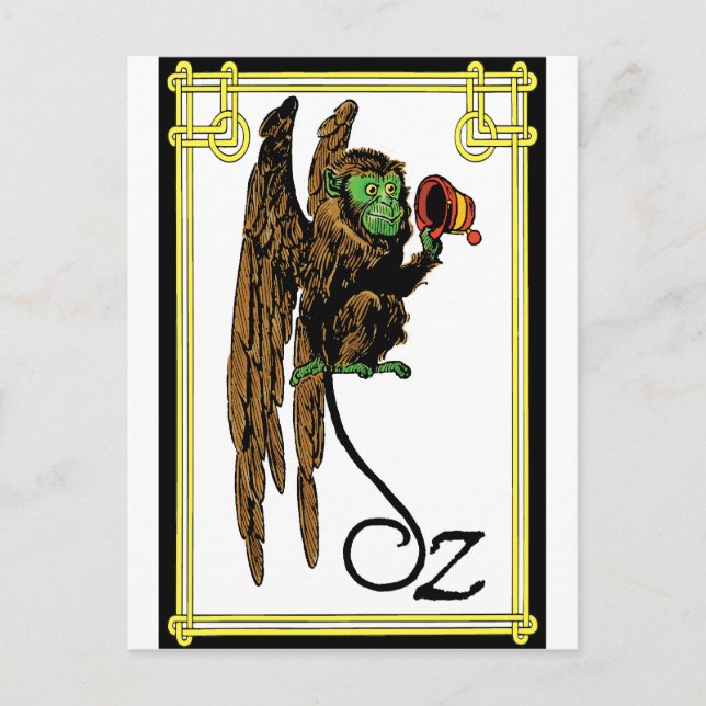 Cartão Postal Oz - Empresa Macaco (Frente)