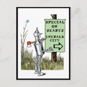Cartão Postal Oz - Homem-Tin