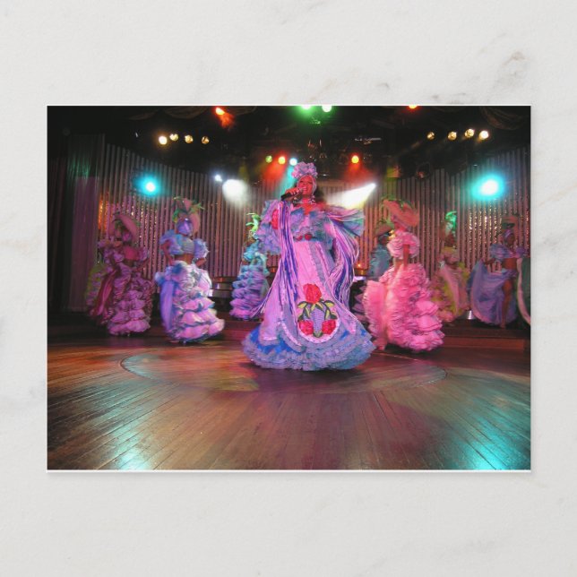 Cartão Postal P7070157 Desempenho da dança cubana (Frente)