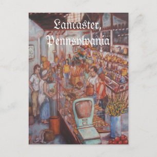 Cartão postal PA da Cidade de Lancaster