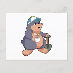 Cartão Postal Pá de Toupeira