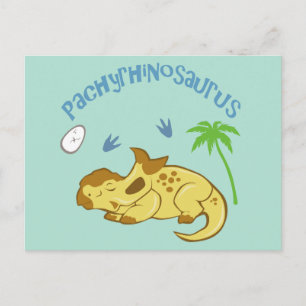 Cartão Postal Pachyrhinosaurus