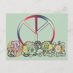 Cartão Postal pacielovecompaixão