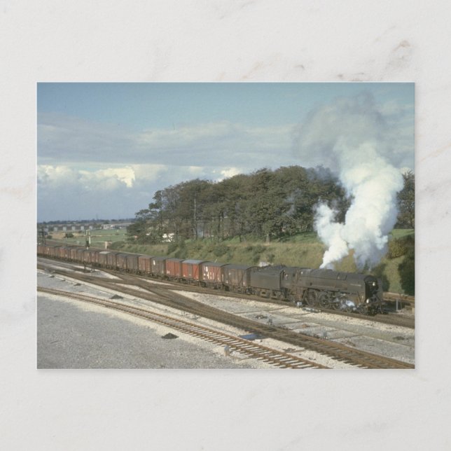 Cartão Postal Pacific No. 70010 abastece um frete de Kingmoor (Frente)