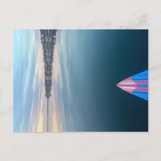 Cartão Postal Paddle Bliss (Frente)