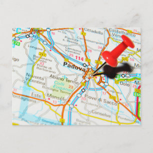 Cartão Postal Padova, Itália